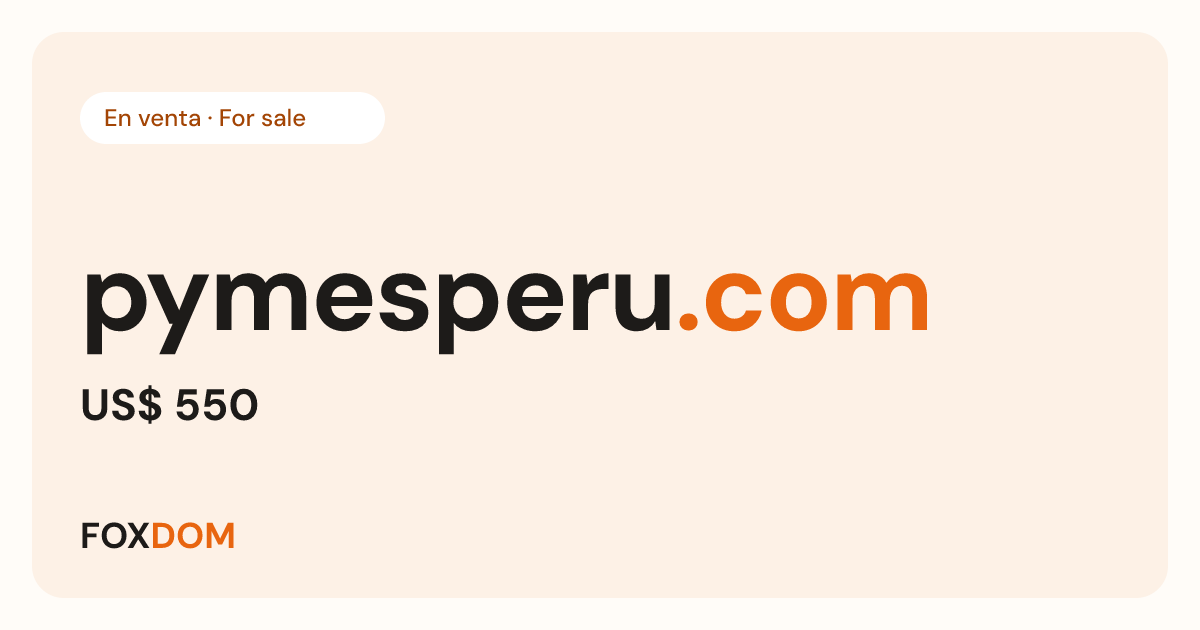 FOXDOM website preview